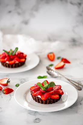 Strawberry & Orange Mascarpone Tart
